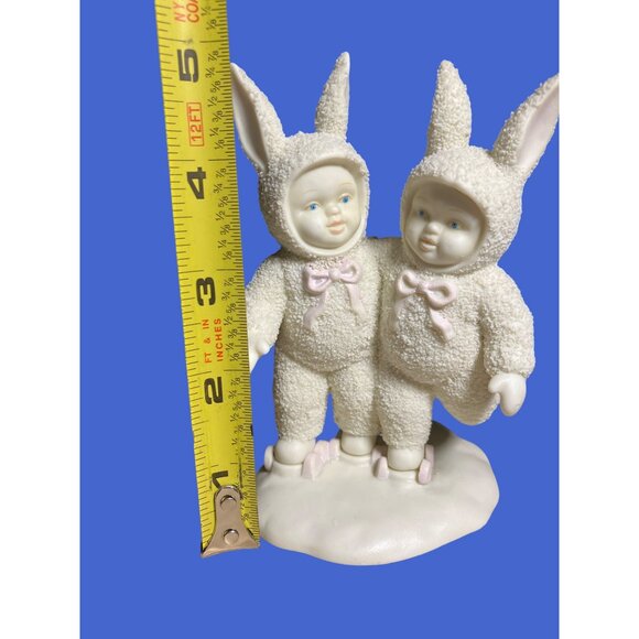 Department 56 Snow Bunnies Figurine  “I’ve Got A Brand New Pair Of Roller skates - Picture 6 of 9